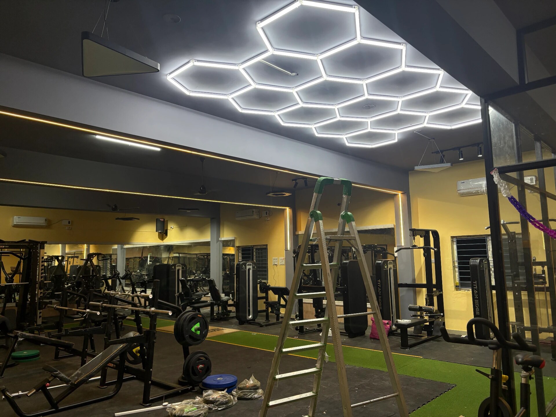 PRIME Fitness and Yoga Studio strength training floor